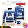 Hertha BSC Custom Name Number Ugly Christmas Sweater