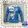 Hertha BSC Blue Zip Up Hoodie