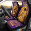 NBA Los Angeles Lakers Purple Gold Kobe Bryant Black Mamba 8 24 Car Seat Covers