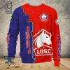 LOSC Lille Blue Red Sweatshirt V2