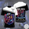 FC Barcelona Lionel Messi 10 Thank You For The Memories T-Shirt