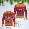 NBA Miami Heat Red Yellow Baby Yoda Ugly Christmas Sweater