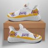 NBA Los Angeles Lakers White Gold Reze Sneakers