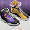 NBA Los Angeles Lakers Black Special Air Jordan 13 Shoes