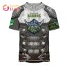 NRL Canberra Raiders Custom Name Number Armor T-Shirt