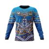 NRL Gold Coast Titans Custom Name Number Indigenous Mascot Sweatshirt
