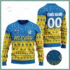 NRL Parramatta Eels Custom Name Number Vintage Jersey Sweater