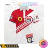 Olympique Lyon White Red Polo Shirt