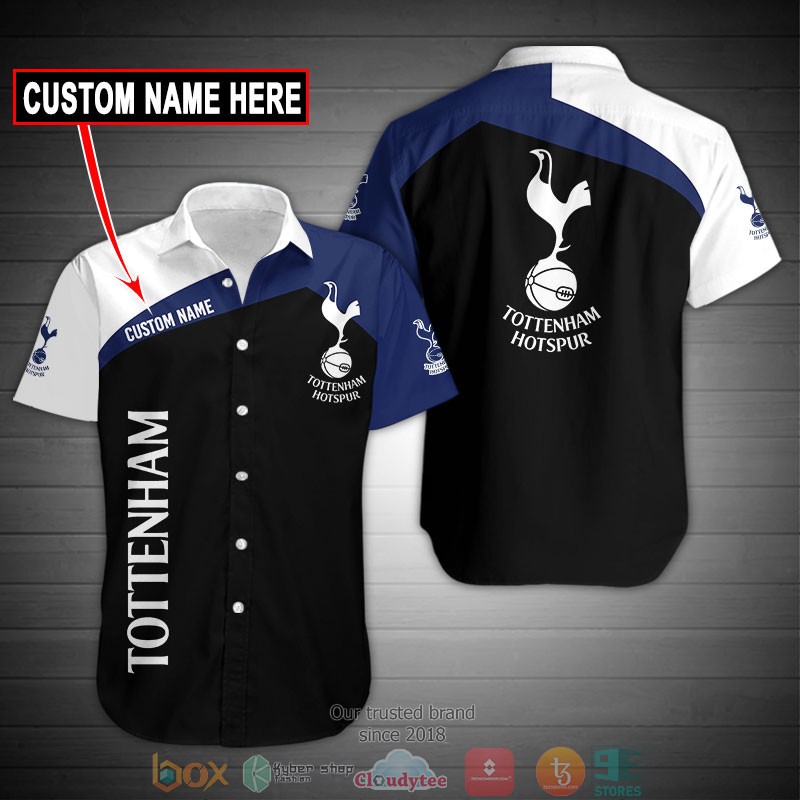 Tottenham Hotspur FC Custom Name Hawaiian Shirt Tottenham Hotspur FC Custom Name Hawaiian Shirt