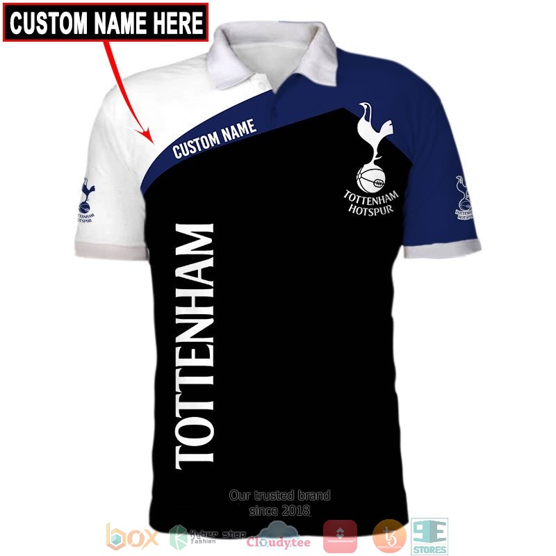 Tottenham Hotspur FC Custom Name Polo Shirt Tottenham Hotspur FC Custom Name Polo Shirt