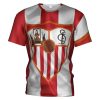 Sevilla FC White Red T-Shirt V1