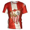 Sevilla FC White Red T-Shirt V2