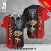 US Lecce Red Black Hawaiian Shirt
