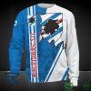 UC Sampdoria Blue White Sweatshirt V2