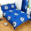 Chelsea FC Blue Multi Logo Bedding Set