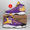 NBA Los Angeles Lakers Custom Name Black Purple Kobe Bryant Air Jordan 13 Shoes