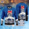 Hertha BSC Santa Claus Custom Name Ugly Christmas Sweater