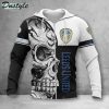 Leeds United Skull Zip Up Hoodie