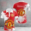 Manchester United Red White Special Polo Shirt