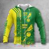 Norwich City FC Logo Edition Zip Up Hoodie V2