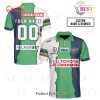 NRL Canberra Raiders Custom Name Number 2023 Jersey Polo Shirt