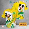 Norwich City FC Custom Name Mickey Baseball Jersey