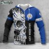 Leicester City FC Skull Zip Up Hoodie