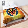 Villarreal CF Flame Fleece Blanket