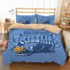 NBA Memphis Grizzlies Blue Bedding Set V3