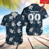 AFL Carlton Blues Custom Name Tribal Hawaiian Shirt