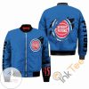 NBA Detroit Pistons Blue Style Bomber Jacket