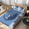NBA Memphis Grizzlies Blue Bedding Set