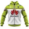NRL Canberra Raiders Custom Name Number 2020 Away Jersey Zip Up Hoodie