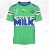 NRL Canberra Raiders Custom Name Number 2021 Heritage Jersey T-Shirt