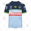 NRL Canberra Raiders Custom Name Number 2022 Away Jersey T-Shirt