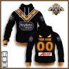 NRL Wests Tigers Custom Name Number 2020 Home Jersey Pullover Hoodie