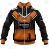 NRL Wests Tigers Custom Name Number 2021 ANZAC Day Jersey Zip Up Hoodie