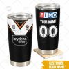 NRL Wests Tigers Custom Name Number 2022 Home Jersey Tumbler