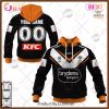 NRL Wests Tigers Custom Name Number 2023 Home Jersey Pullover Hoodie