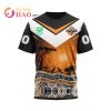NRL Wests Tigers Custom Name Number Nature Jersey T-Shirt