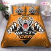 NRL Wests Tigers Orange Doona Cover