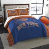 NBA New York Knicks Blue Orange Bedding Set V3