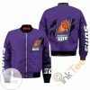 NBA Phoenix Suns Purple Style Bomber Jacket