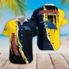 AFL Adelaide Crows Black Yellow Hawaiian Shirt