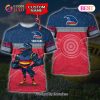 AFL Adelaide Crows Custom Name Mascot T-Shirt