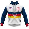 AFL Adelaide Crows Custom Name Number 2020 Clash Guernsey Pullover Hoodie
