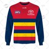 AFL Adelaide Crows Custom Name Number 2022 Clash Guernsey Sweatshirt