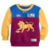 AFL Brisbane Lions Custom Name Number 2020 Home Guernsey Kids Sweatshirt