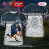 AFL Carlton Blues Custom Name Mascot T-Shirt