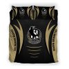 AFL Collingwood Magpies Black Taupe Special Doona Cover